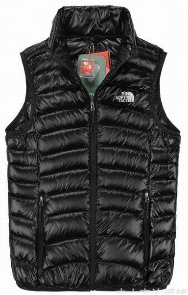 North Face Down Vest Glossy Black Wmns